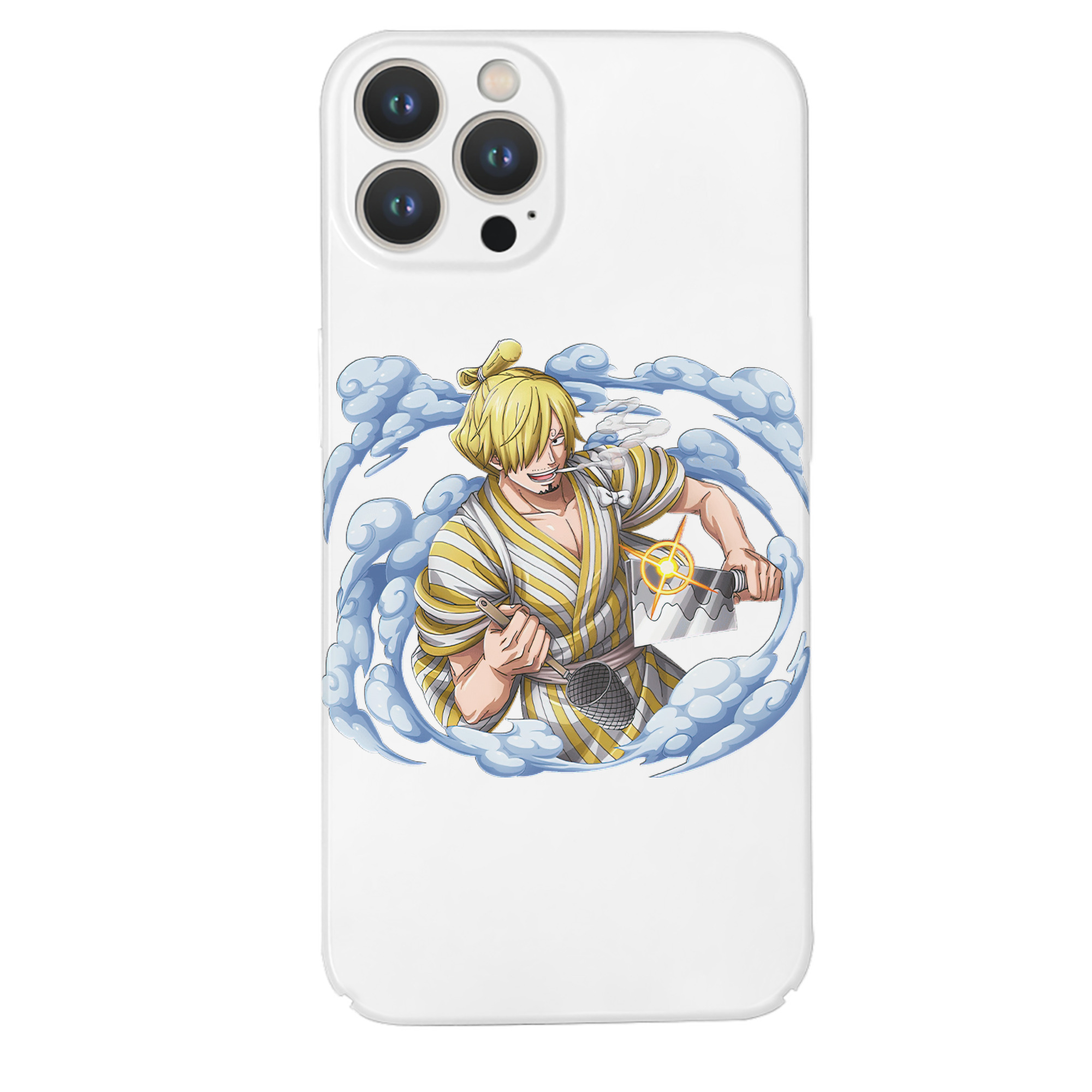 （画像用） ワンピース サンジ ONE PIECE Sanji 【iPhone 14シリーズ対応】ハードケース